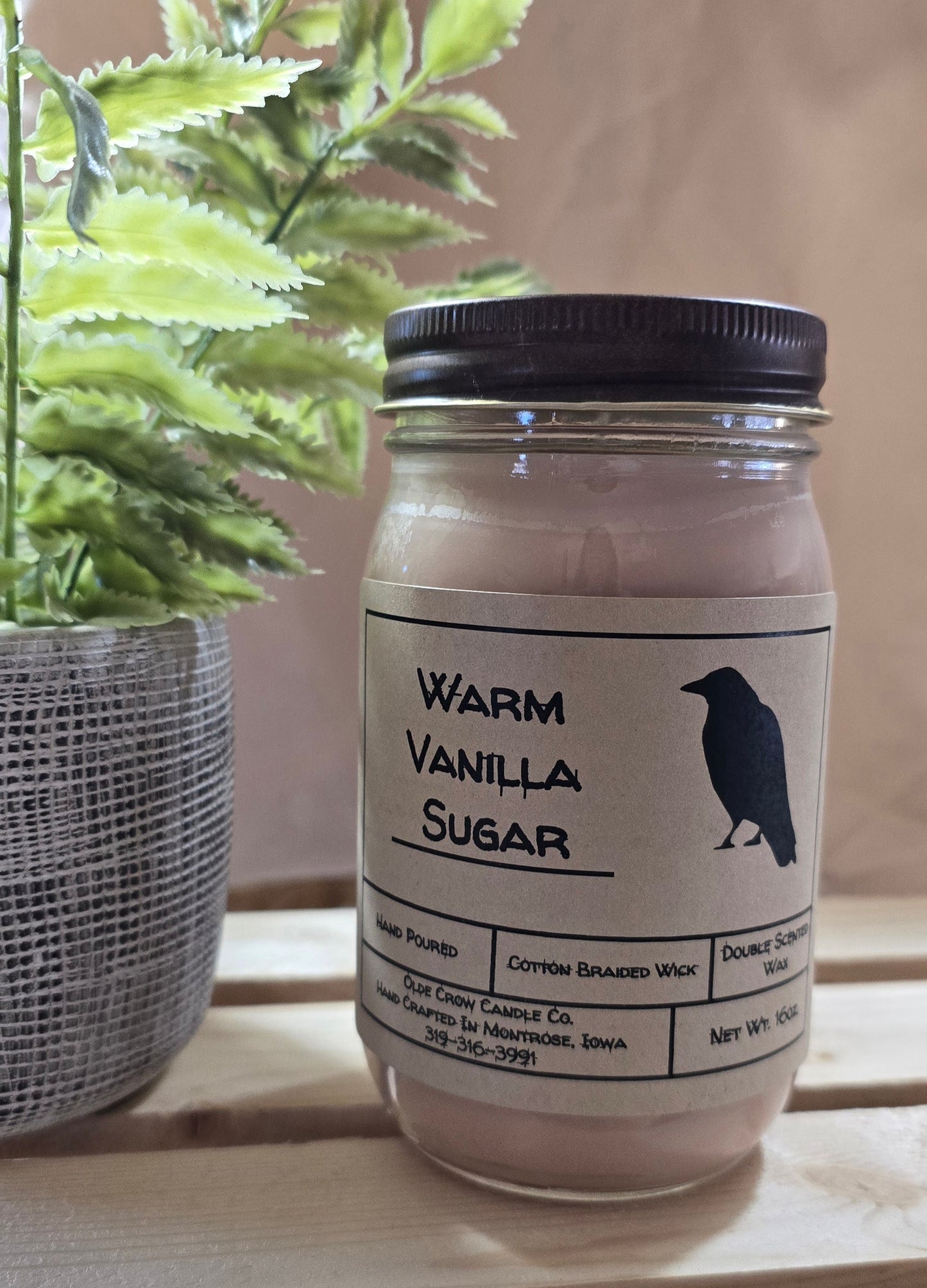 16oz Warm Vanilla Sugar candle