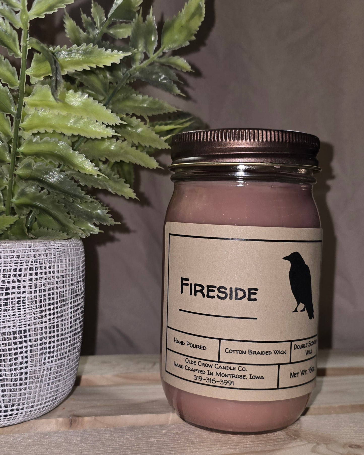 16oz Fireside candle