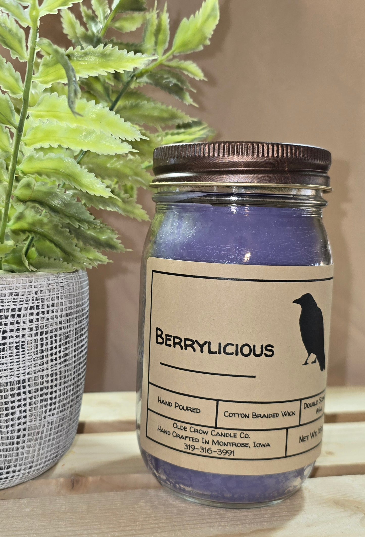 16oz Berrylicious candle