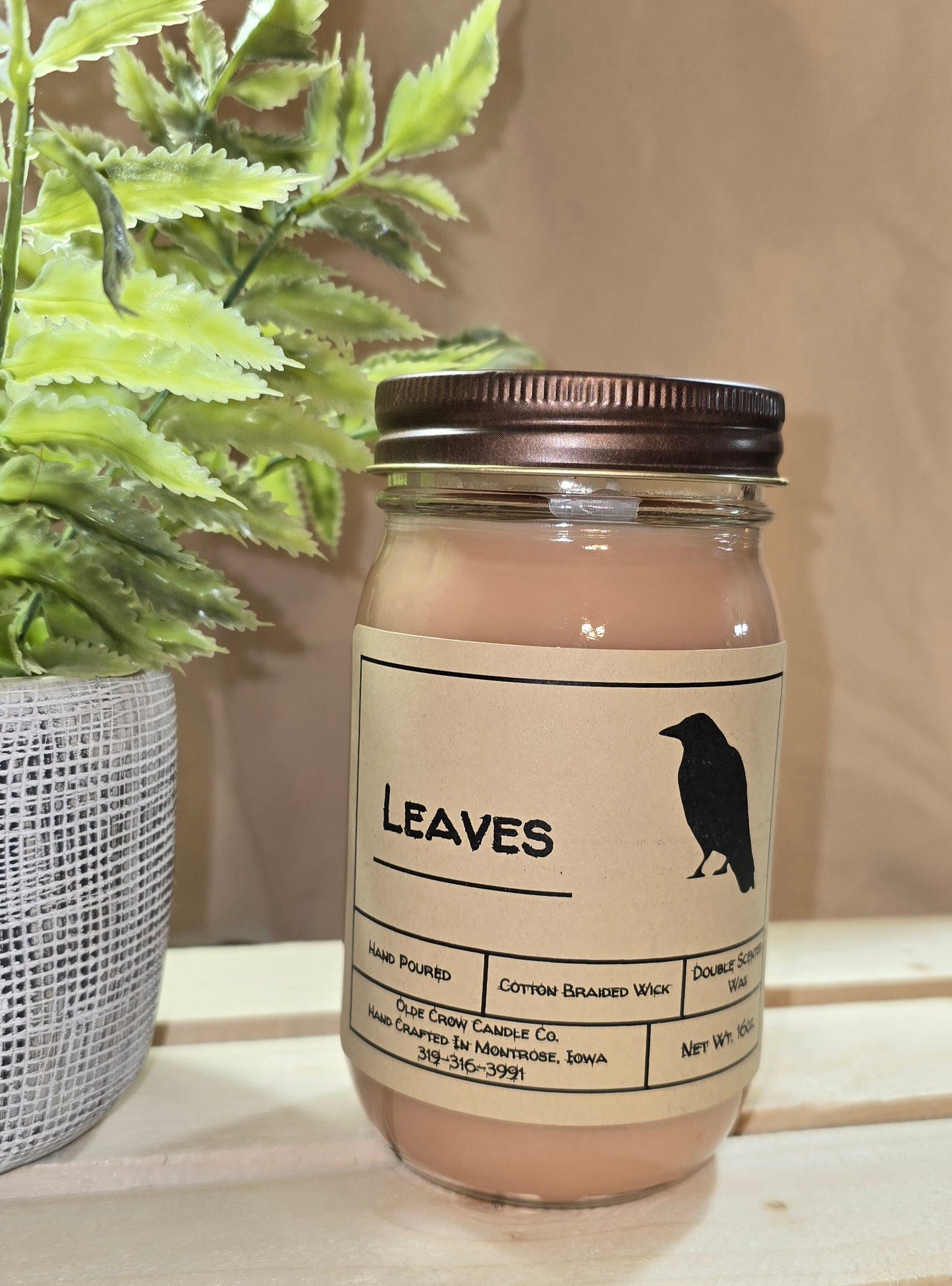 16oz Leaves candle