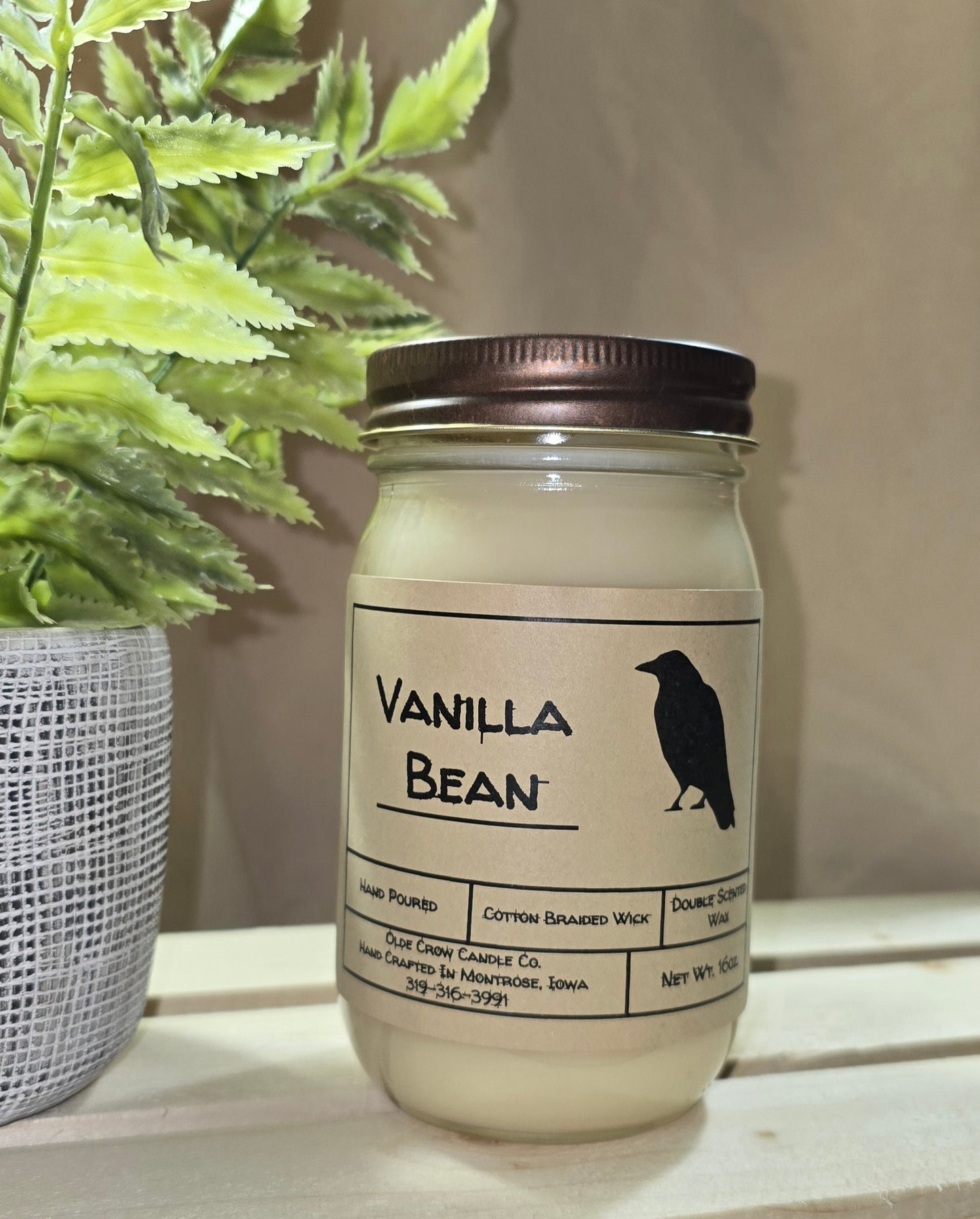 16oz Vanilla Bean candle