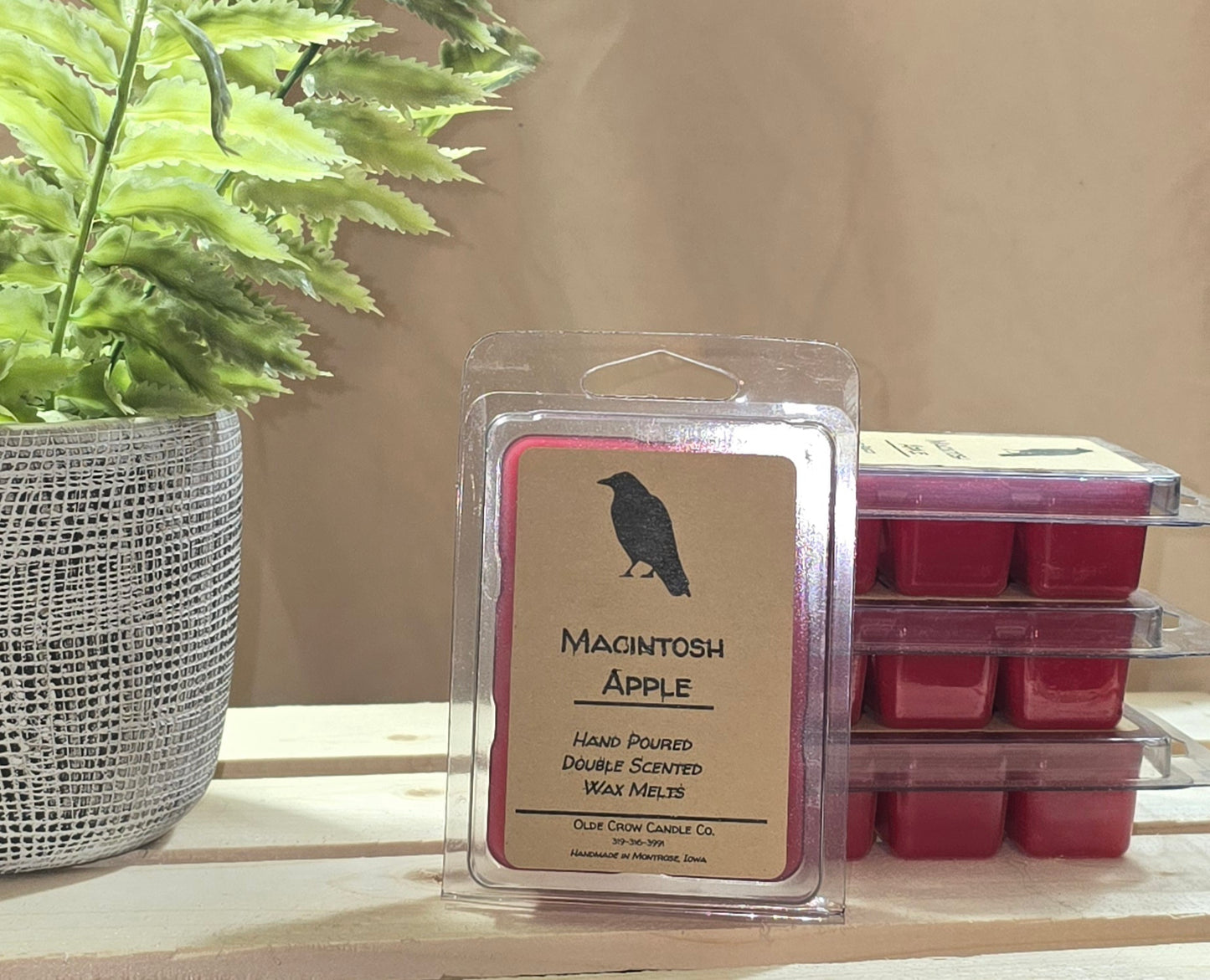 Macintosh Apple wax melt