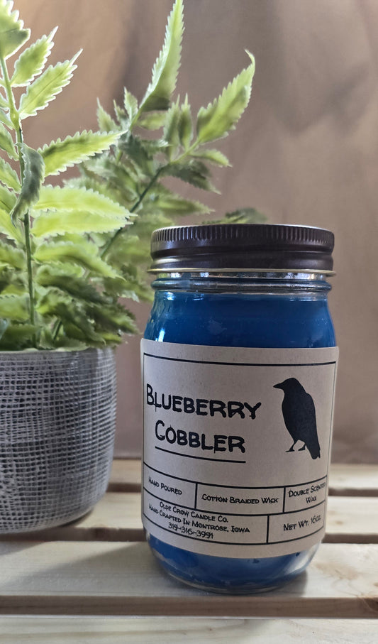 16oz Blueberry Cobbler candle