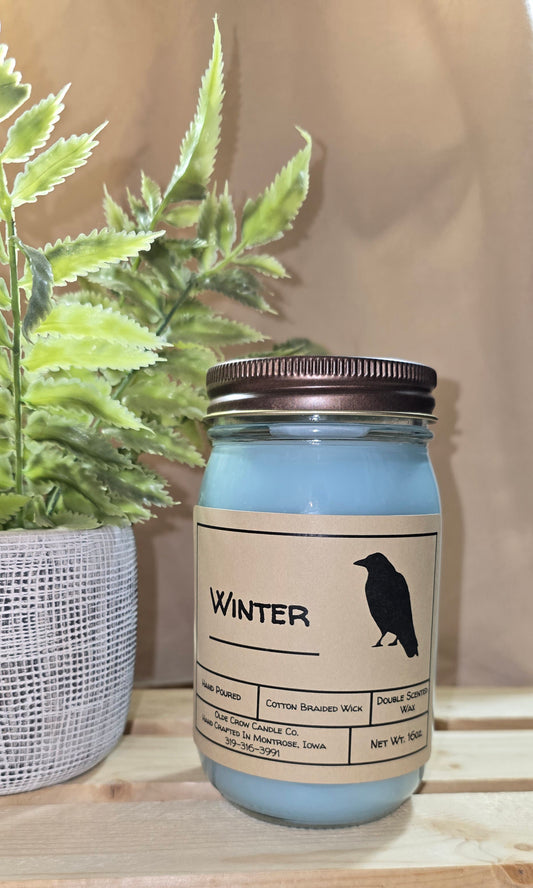 16oz Winter candle