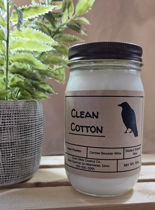 16oz Clean Cotton candle