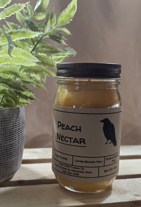 16oz Peach Nectar candle
