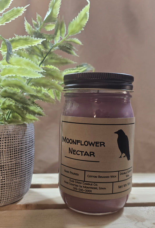 16oz Moonflower Nectar candle