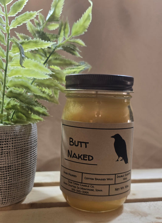 16oz Butt Naked candle