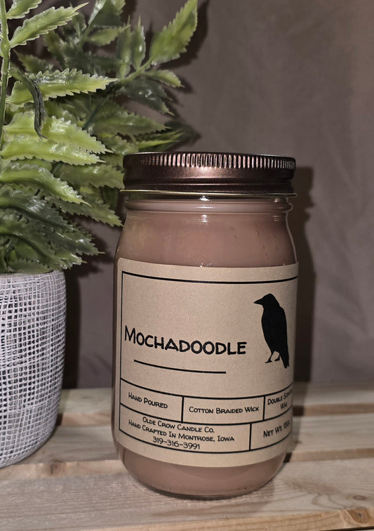 16oz Mochadoodle candle