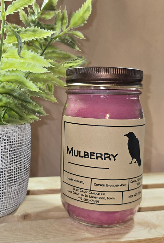 16oz Mulberry candle