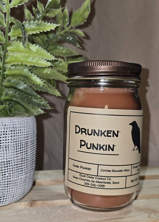 16oz Drunken Punkin candle