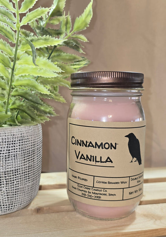 16oz Cinnamon Vanilla candle