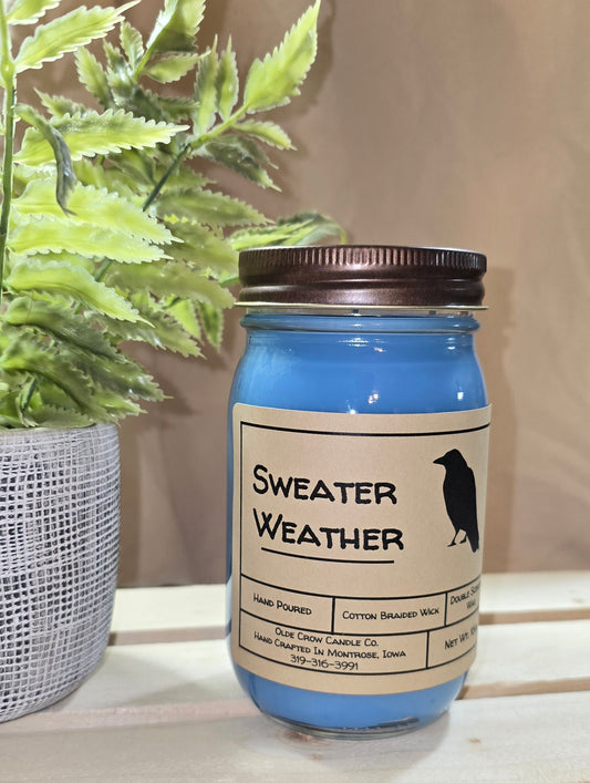 16oz Sweater Weather candle