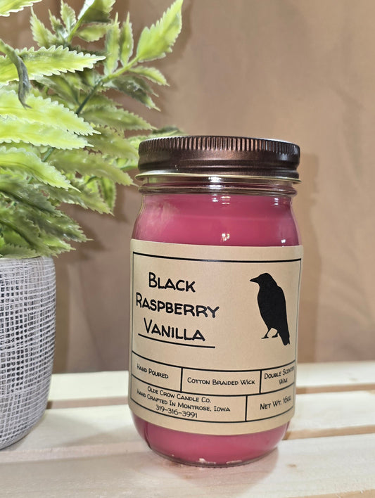 16oz Black Raspberry Vanilla candle