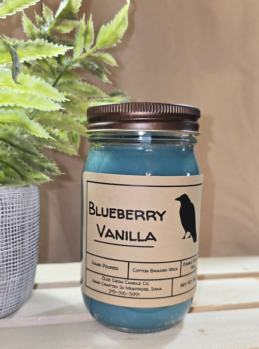 16oz Blueberry Vanilla candle
