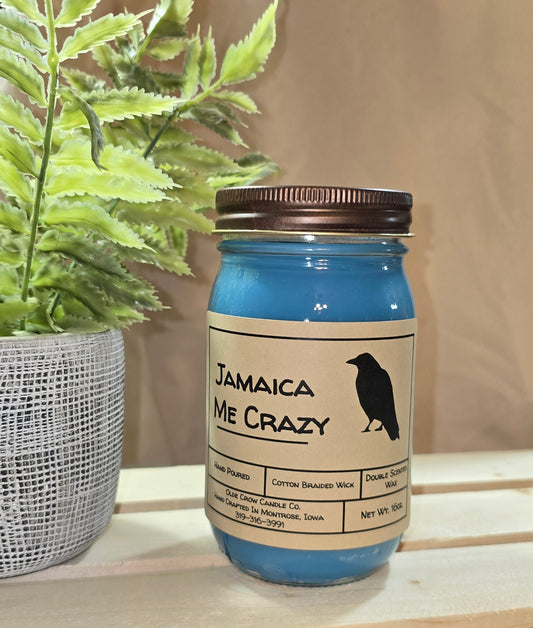 16oz Jamaica Me Crazy candle