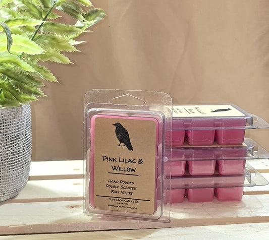 Pink Lilac & Willow wax melt