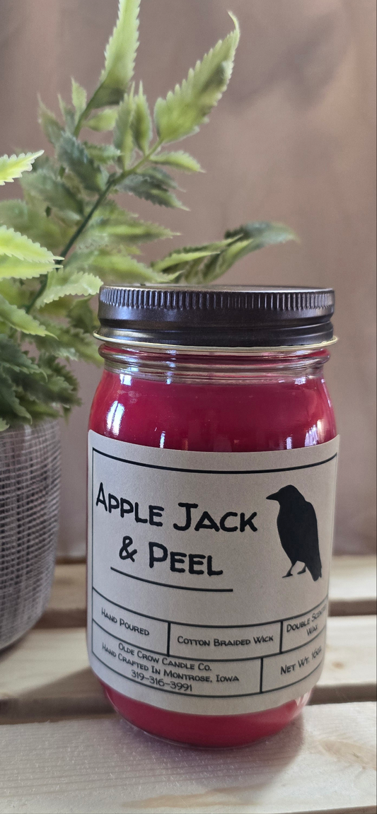 16 oz. Apple Jack & Peel candle